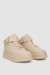 Кроссовки женские зимние на меху, цвет бежевый, 248RMB05