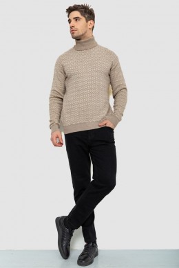 Гольф мужской, цвет бежевый, 161R911