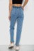 Джинсы женские Mom-fit, цвет голубой, 244R1640S20