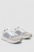 Кросівки жіночі, колір біло-сірий, 248RG70-7R