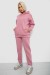 Спортивный костюм женский на флисе, цвет пудровый, 247R2040 Спортивный костюм женский на флисе, цвет пудровый, 247R2040