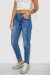 Джинсы женские однотонные Straight fit, цвет синий, 244RQ6169