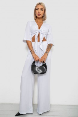 Костюм жіночий, колір білий, 258R270