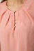 Блуза однотонная, цвет пудровый, 230R112