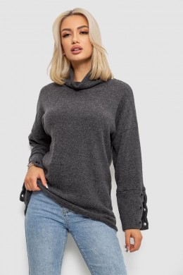 Гольф женский, цвет темно-серый, 257R111