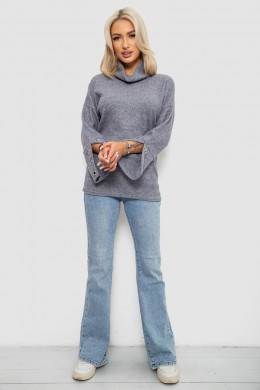 Гольф женский, цвет серо-синий, 257R111-1