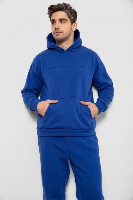 Спортивный костюм мужской на флисе, цвет синий, 238R029