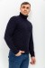 Свитер мужской, цвет черно-синий, 161R602
