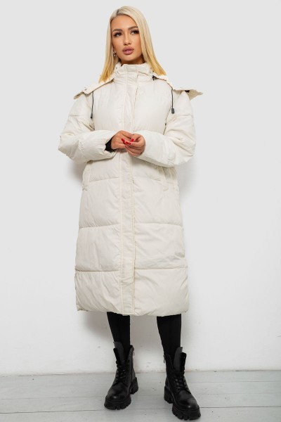Куртка женская зимняя, цвет молочный, 244R667