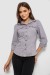 Сорочка жіноча однотонна, колір сірий, 230R068-3 Сорочка жіноча однотонна, колір сірий, 230R068-3