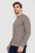 Свитер мужской, цвет мокко, 161R882 Свитер мужской, цвет мокко, 161R882