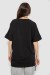 Футболка жіноча з принтом, колір чорний, 244R4012