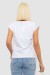 Футболка женская однотонная, цвет белый, 244R2215-5