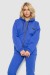 Спортивный костюм женский на флисе на молнии, цвет электрик, 247R1060