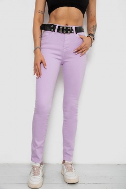Джинсы женские Skinny Американки, цвет сиреневый, 182R00223