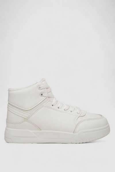 Кросівки жіночі зимові на хутрі, колір білий, 248RAD02