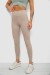 Лосины однотонные в рубчик, цвет светло-бежевый, 244R312-5