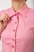 Сорочка жіноча однотонна, колір рожевий, 230R068-4 Сорочка жіноча однотонна, колір рожевий, 230R068-4