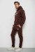 Спортивный костюм мужской на флисе, цвет шоколадный, 238R57046 Спортивный костюм мужской на флисе, цвет шоколадный, 238R57046