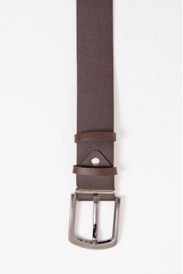 Мужской ремень из эко-кожи, коричневого цвета, 196R40S1W12