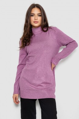 Светр жіночий однотонний, колір бузковий, 244R5550