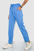 Брюки женские в полоску, цвет голубой, 244R306 Брюки женские в полоску, цвет голубой, 244R306