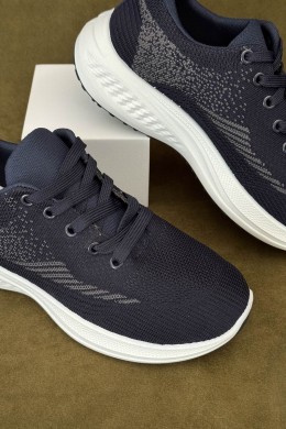 Кроссовки мужские текстильные, цвет синий, 244RJ1077