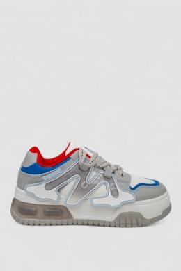 Кросівки жіночі, колір біло-сірий, 256RCR-11