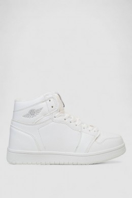 Кросівки жіночі зимові на хутрі, колір білий, 248RHB470