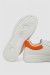 Кеди жіночі, колір біло-помаранчевий, 248R115