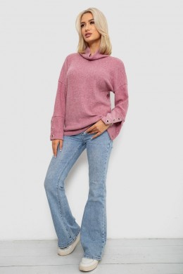 Гольф женский, цвет пудровый, 257R111-1