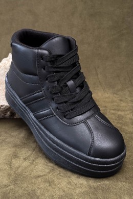 Кросівки жіночі демісезонні, колір чорний, 248RWA160