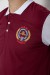 Поло мужское с принтом, цвет бордовый, 247R317 Поло мужское с принтом, цвет бордовый, 247R317
