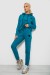 Спортивный костюм женский двухнитка, цвет бирюзовый, 214R1419-004 Спортивный костюм женский двухнитка, цвет бирюзовый, 214R1419-004