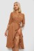 Платье софт с принтом, цвет коричневый, 230R1011-5 Платье софт с принтом, цвет коричневый, 230R1011-5