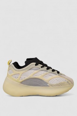 Кросівки жіночі, колір бежево-сірий, 248RCX1440