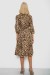 Платье софт на пуговицах с принтом, цвет бежевый, 230R117 Платье софт на пуговицах с принтом, цвет бежевый, 230R117