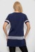 Футболка жіноча з принтом, колір синій, 244R2081