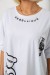 Футболка жіноча з принтом, колір білий, 244R4004