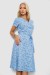 Платье софт с принтом, цвет голубой, 230R1111 Платье софт с принтом, цвет голубой, 230R1111