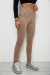 Лосины однотонные, цвет бежевый, 257R2045