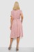 Платье софт с принтом, цвет розовый, 230R1111 Платье софт с принтом, цвет розовый, 230R1111