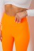 Лосини однотонні в рубчик, колір помаранчевий, 244R312-5