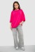 Футболка женская с принтом, цвет розовый, 244R3013