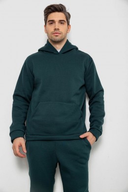 Спортивный костюм мужской на флисе, цвет зеленый, 238R58573