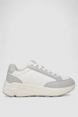 Кроссовки женские, цвет бело-серый, 248RCX213