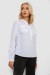 Блуза однотонная, цвет белый, 230R96-10 Блуза однотонная, цвет белый, 230R96-10
