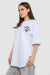 Футболка женская с принтом, цвет белый, 244R2030