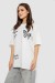 Футболка женская с принтом, цвет молочный, 244R3006