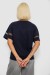 Футболка жіноча з принтом, колір синій, 244R2153-5